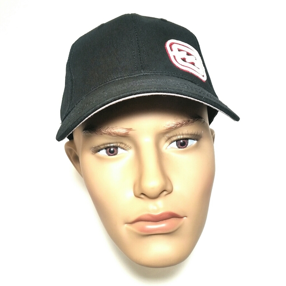 BillaBong Embroidered Logo Black Baseball Cap - Picture 2 of 8